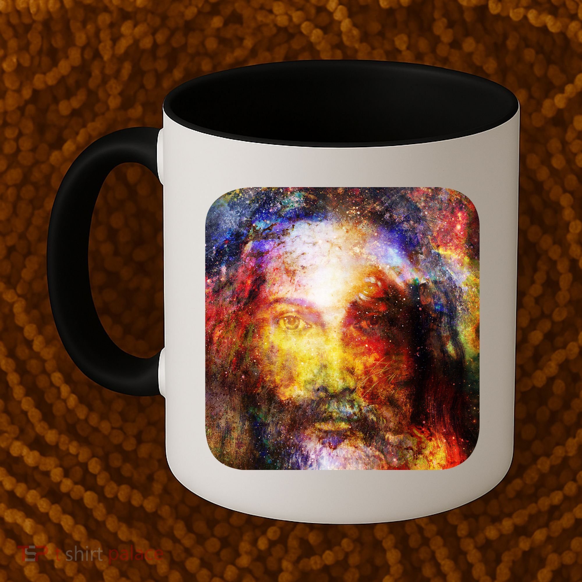 Jesus is the Galaxy Christian Painting Coffee Mug