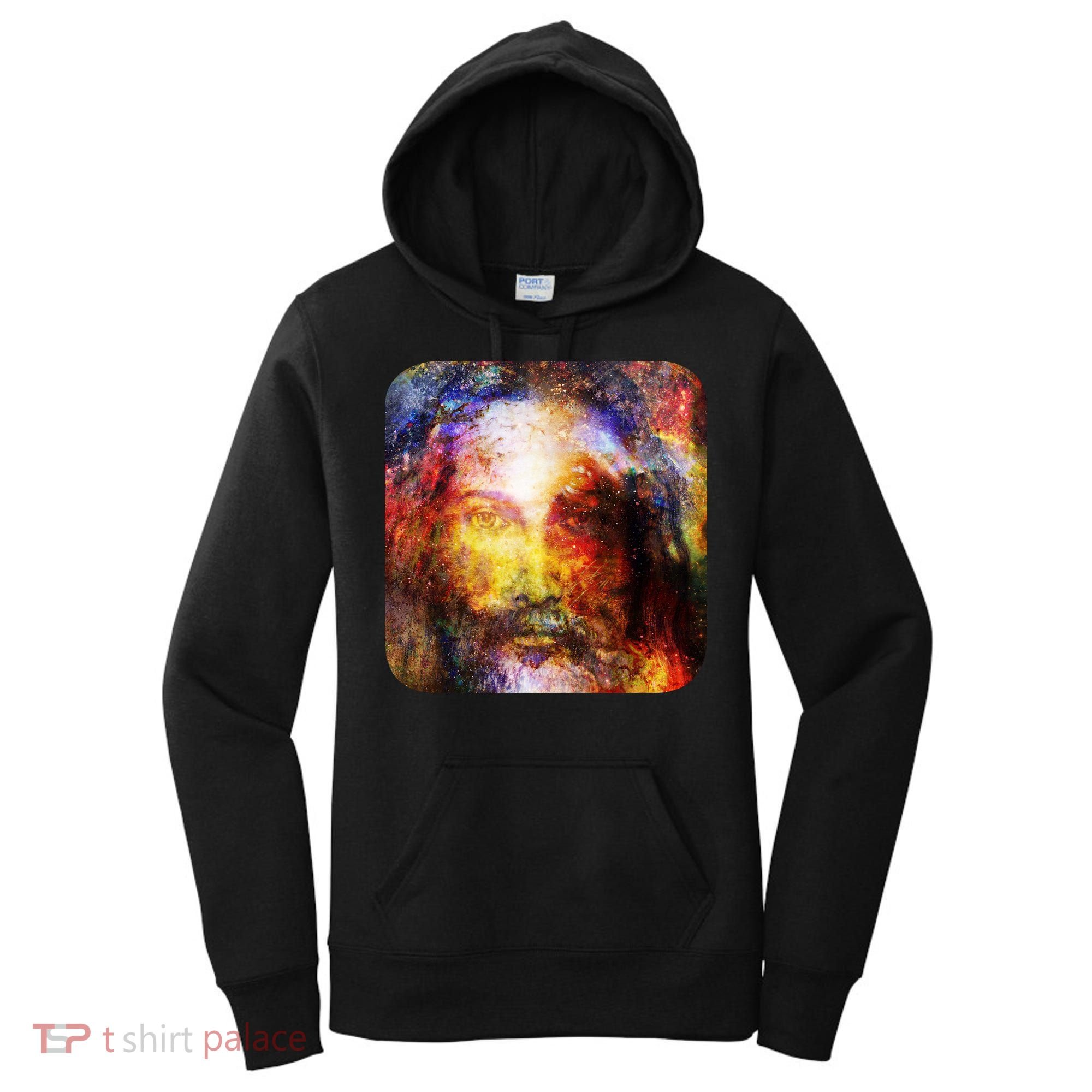 Jesus is the Galaxy Christian Painting Women's Hoodie