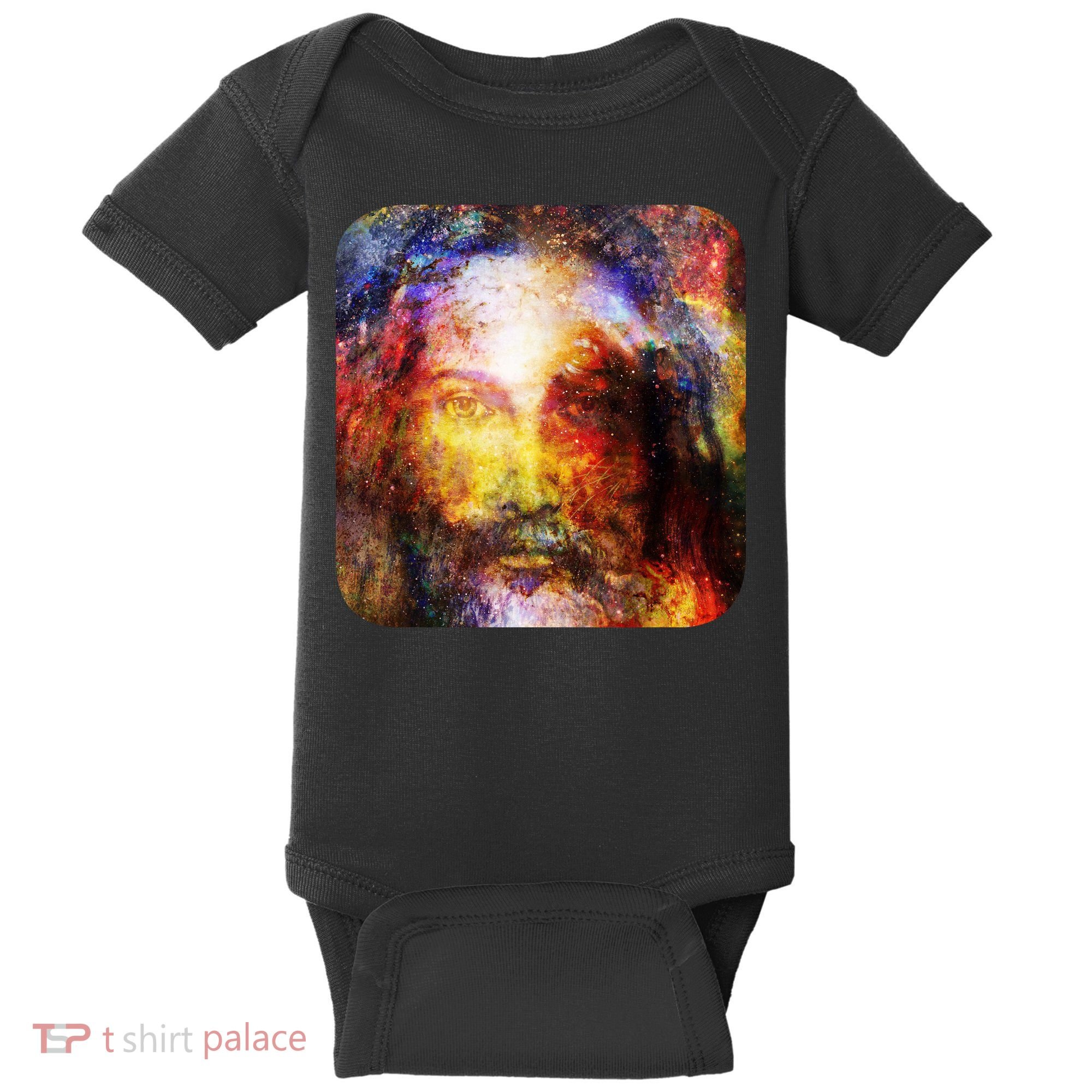 Jesus is the Galaxy Christian Painting Baby Bodysuit
