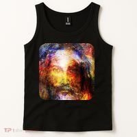 Jesus is the Galaxy Christian Painting Tank Top thumb 2