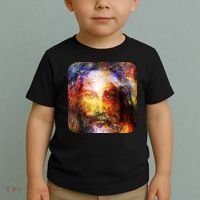 Jesus is the Galaxy Christian Painting Toddler T-Shirt thumb 2