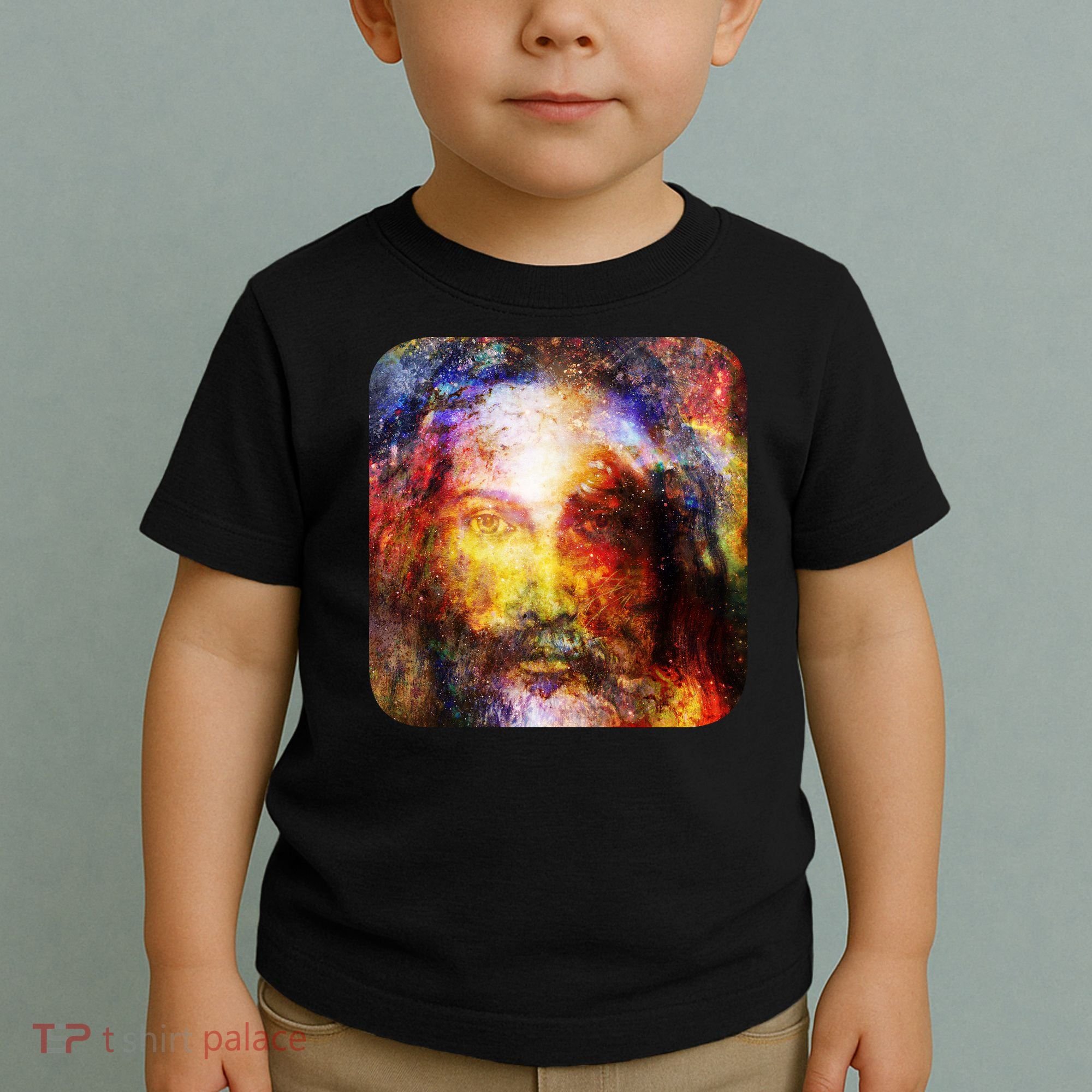 Jesus is the Galaxy Christian Painting Toddler T-Shirt
