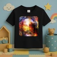 Jesus is the Galaxy Christian Painting Toddler T-Shirt thumb 3