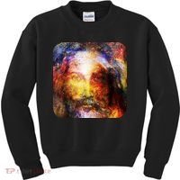 Jesus is the Galaxy Christian Painting Kids Sweatshirt thumb 0
