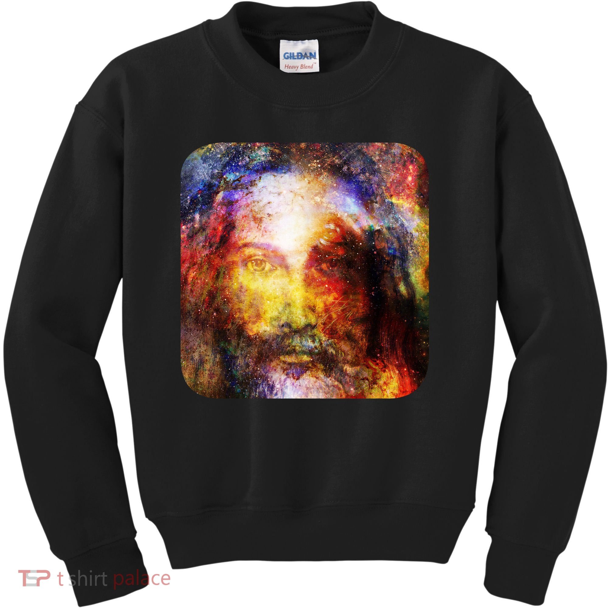Jesus is the Galaxy Christian Painting Kids Sweatshirt
