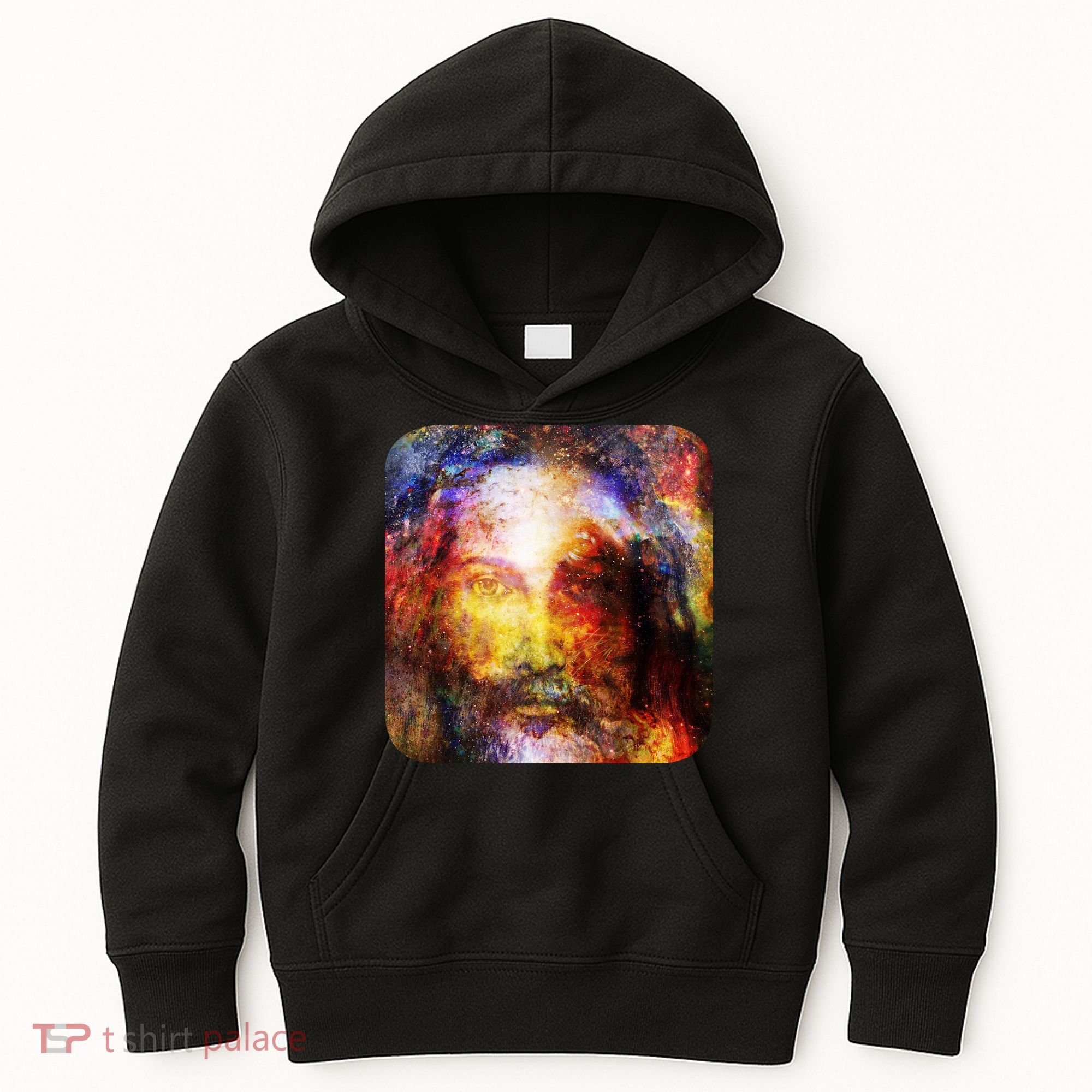 Jesus is the Galaxy Christian Painting Kids Hoodie