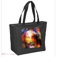 Jesus is the Galaxy Christian Painting Tote Bag thumb 2