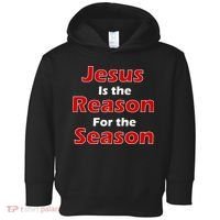 Jesus Is the Reason for Season Toddler Hoodie thumb 0