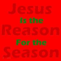 Jesus Is the Reason for Season Santa Hat thumb 1