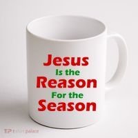 Jesus Is the Reason for Season Coffee Mug thumb 1