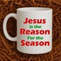 Jesus Is the Reason for Season Coffee Mug thumb 2
