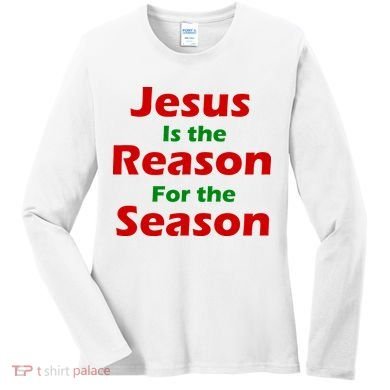 Jesus Is the Reason for Season Women's Long Sleeve Shirt
