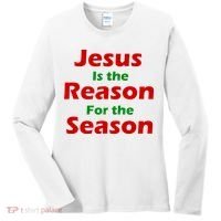 Jesus Is the Reason for Season Women's Long Sleeve Shirt thumb 0