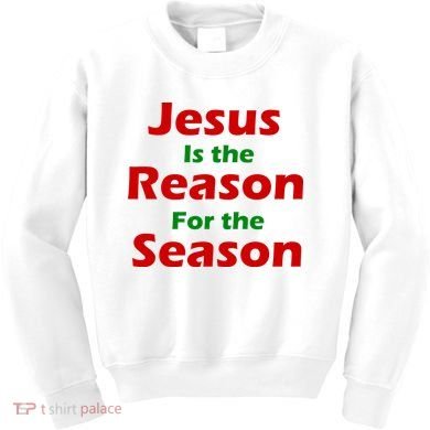 Jesus Is the Reason for Season Kids Sweatshirt