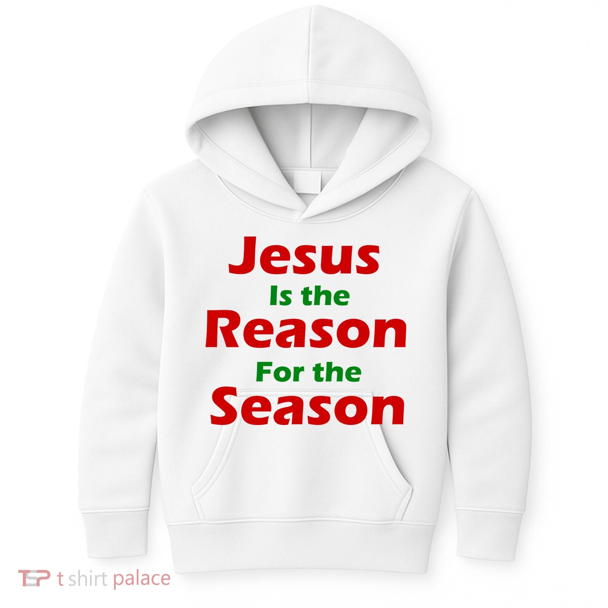Jesus Is the Reason for Season Kids Hoodie