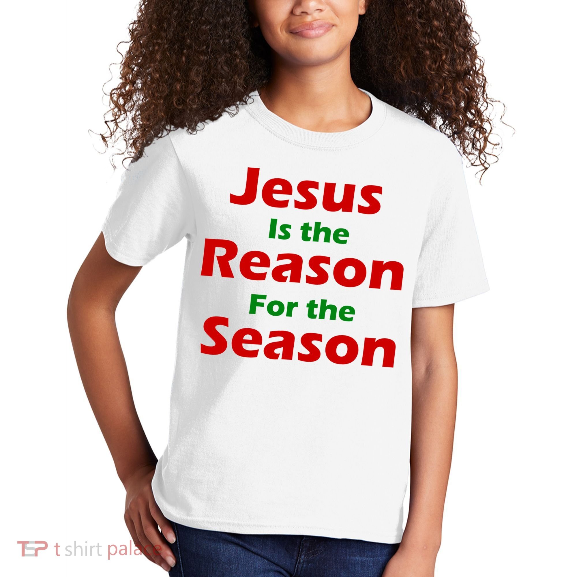 Jesus Is the Reason for Season Kids T-Shirt
