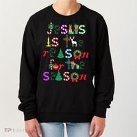 Jesus Is The Reason For The Season Christmas Women's Sweatshirt thumb 0
