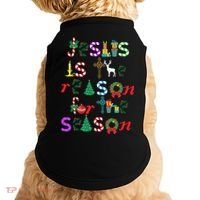 Jesus Is The Reason For The Season Christmas Doggie Tank thumb 0