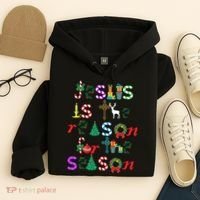 Jesus Is The Reason For The Season Christmas Hoodie thumb 4
