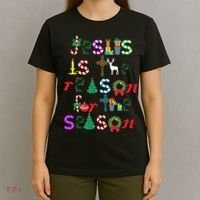 Jesus Is The Reason For The Season Christmas T-Shirt thumb 4