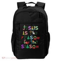 Jesus Is The Reason For The Season Christmas Backpack thumb 0