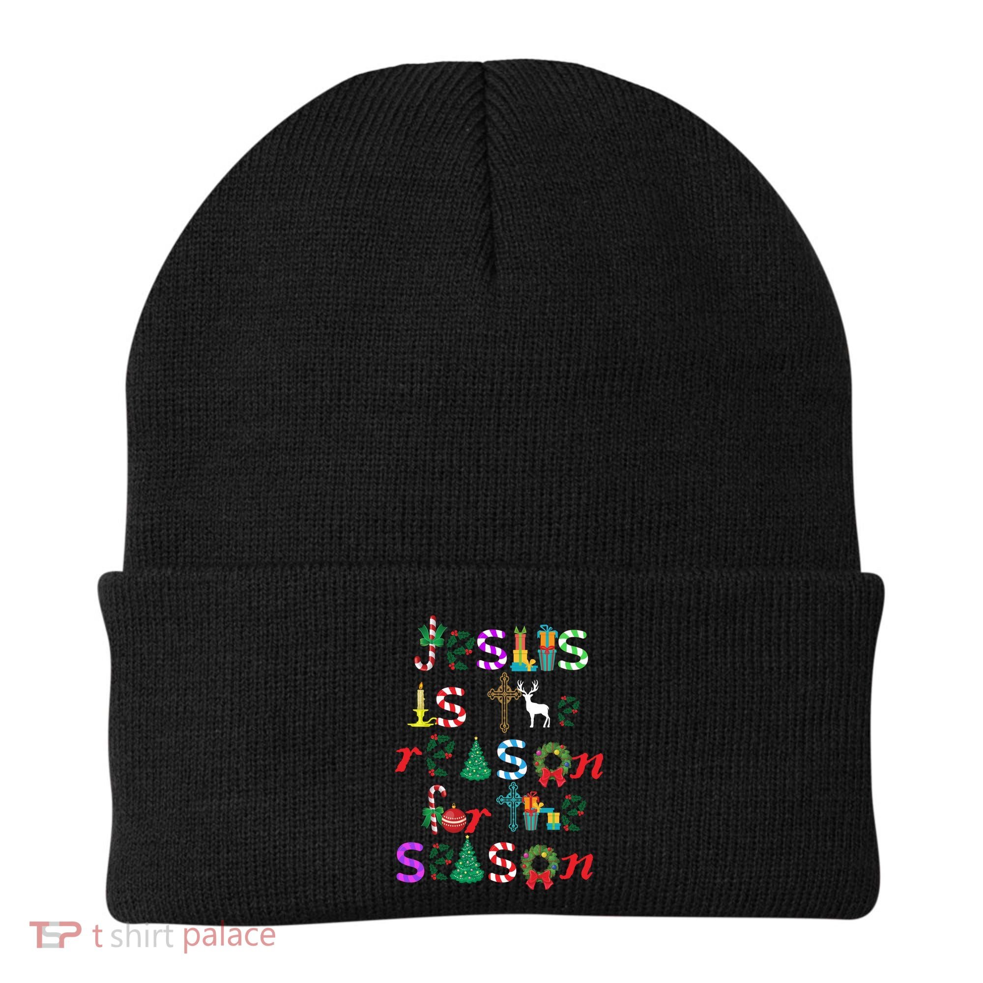 Jesus Is The Reason For The Season Christmas Beanie