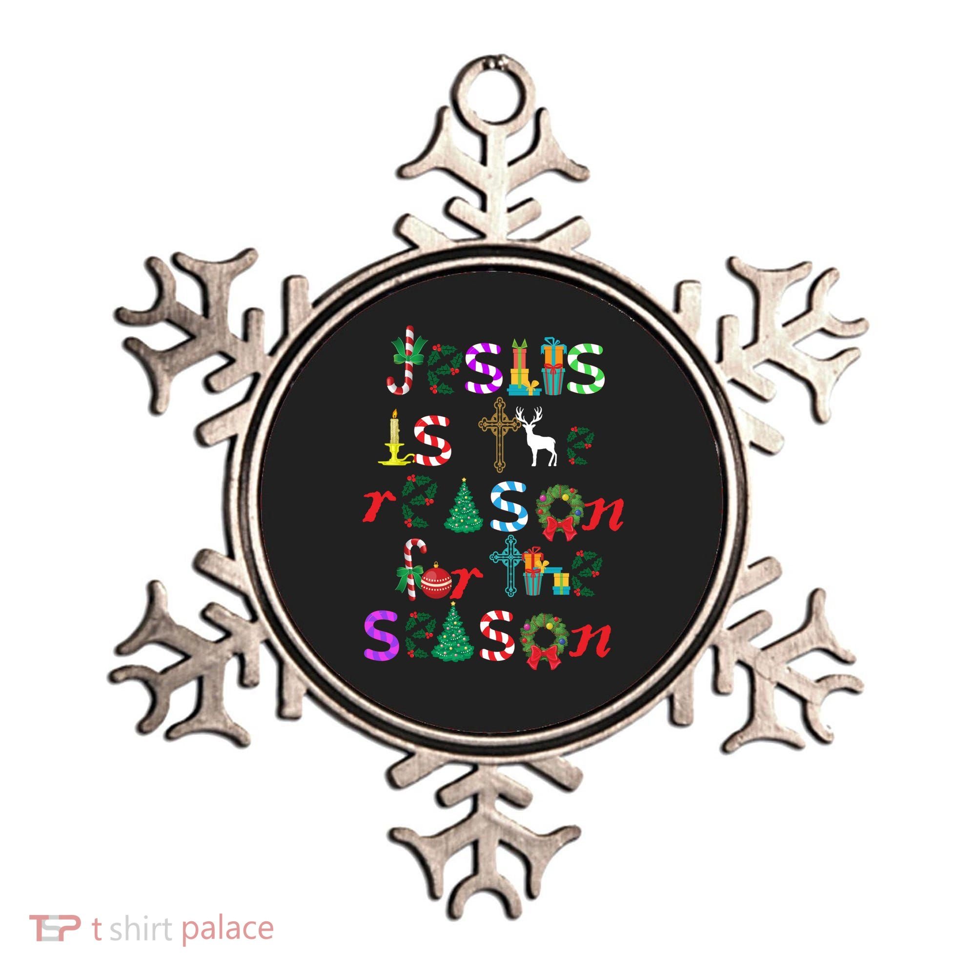 Jesus Is The Reason For The Season Christmas Ornament