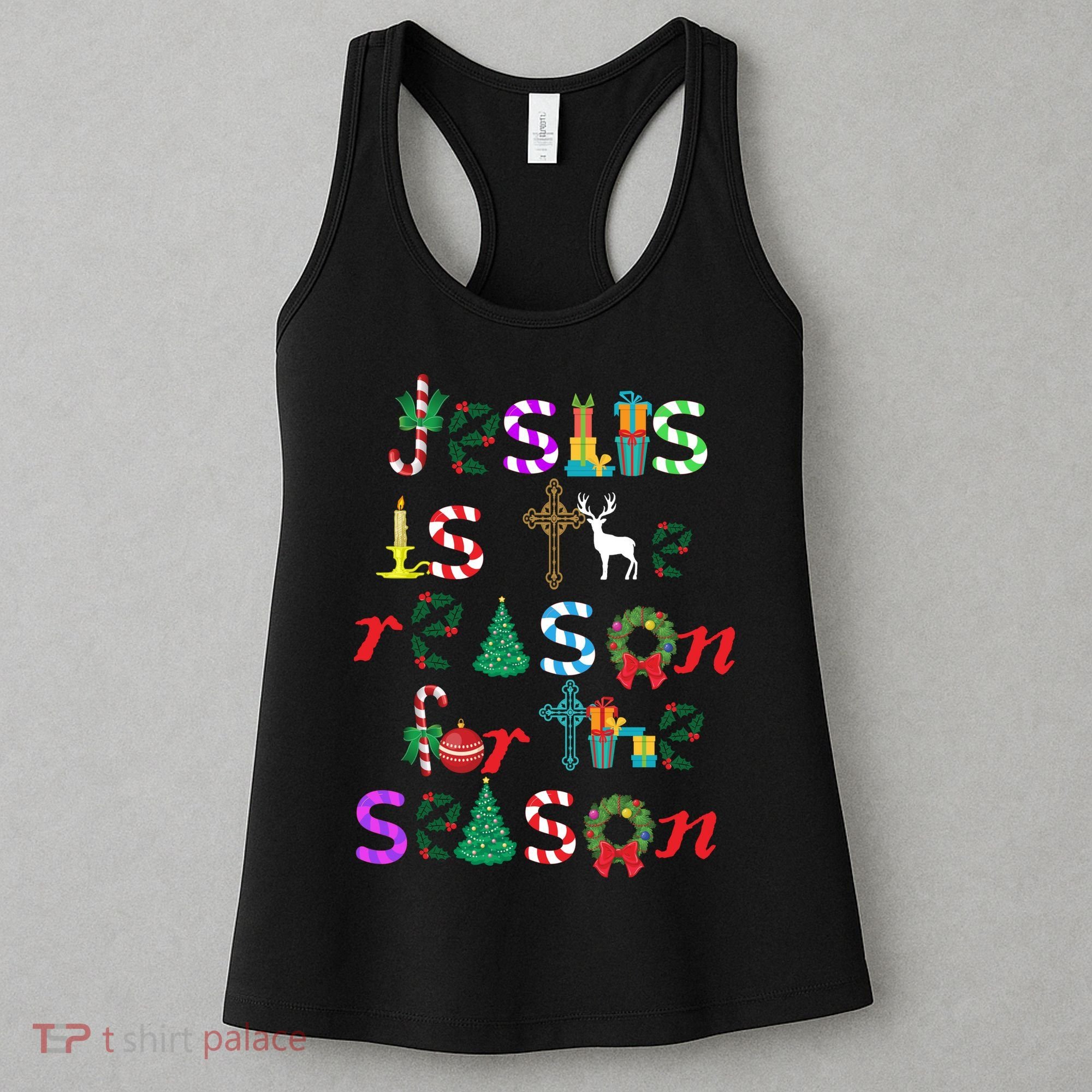 Jesus Is The Reason For The Season Christmas Women's Tank Top