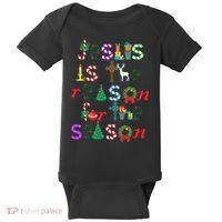 Jesus Is The Reason For The Season Christmas Baby Bodysuit thumb 0