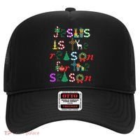 Jesus Is The Reason For The Season Christmas Hat thumb 0