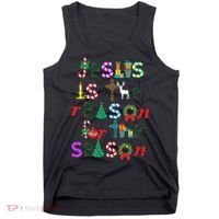 Jesus Is The Reason For The Season Christmas Tank Top thumb 0