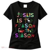 Jesus Is The Reason For The Season Christmas Women's T-Shirt thumb 0