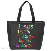Jesus Is The Reason For The Season Christmas Tote Bag thumb 0