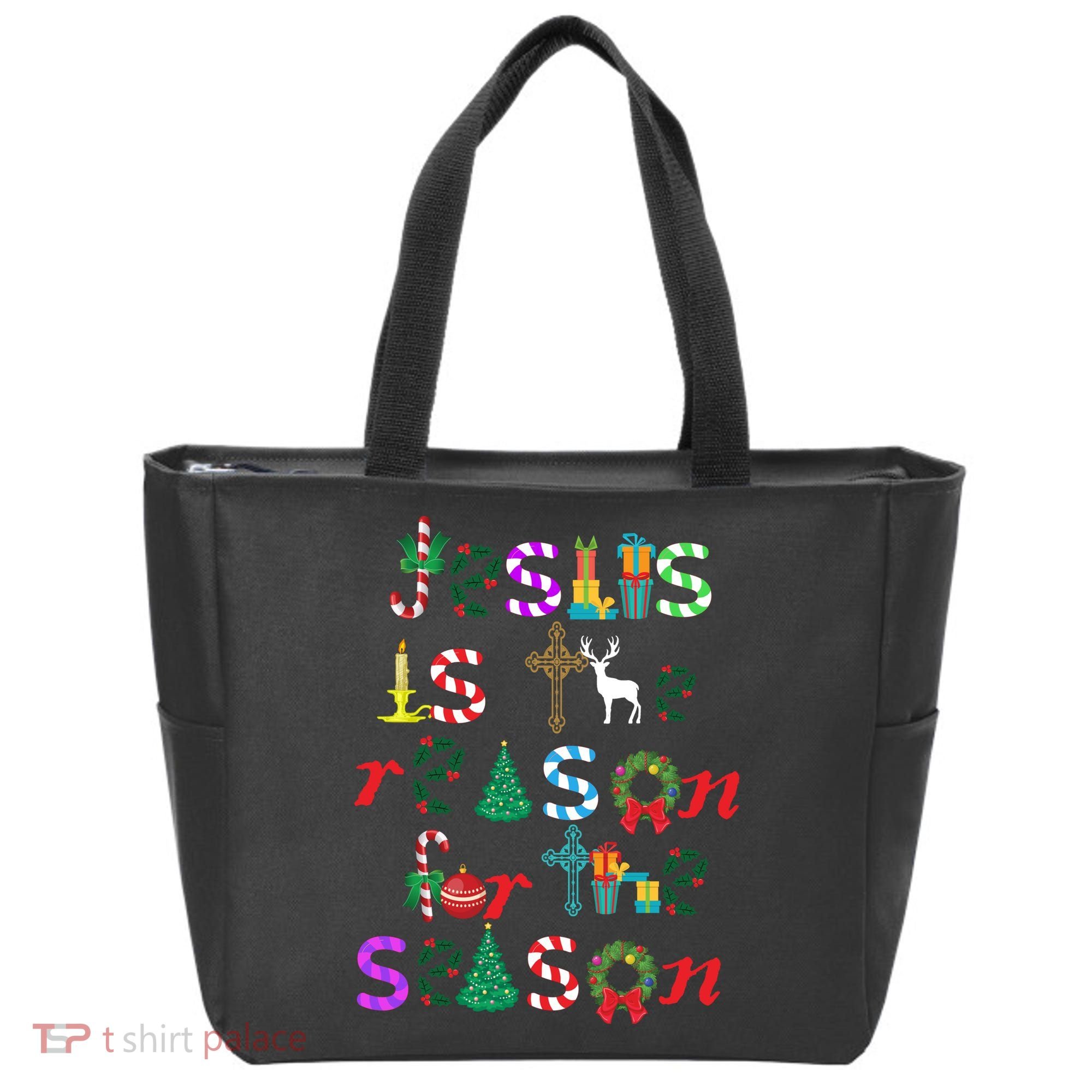 Jesus Is The Reason For The Season Christmas Tote Bag