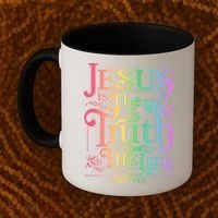 Jesus is the way the Truth and the Life John 14:6 Coffee Mug thumb 2