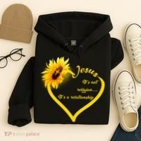 Jesus It's A Relationship Hoodie thumb 4