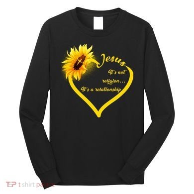 Jesus It's A Relationship Long Sleeve Shirt