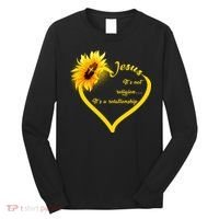 Jesus It's A Relationship Long Sleeve Shirt thumb 0