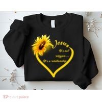 Jesus It's A Relationship Sweatshirt thumb 2