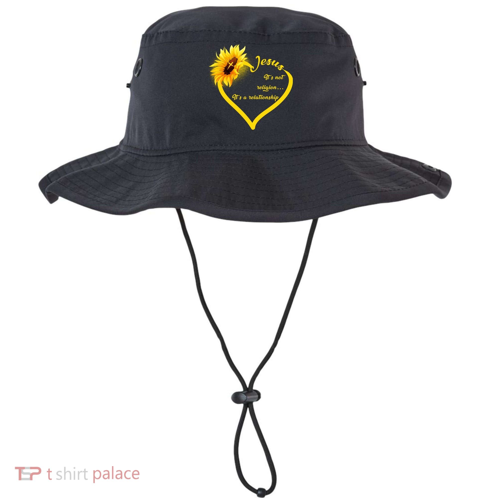 Jesus It's A Relationship Bucket Hat