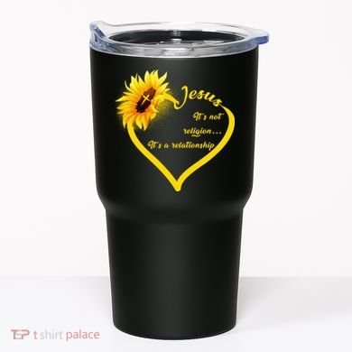 Jesus It's A Relationship Tumbler