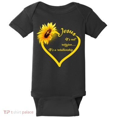 Jesus It's A Relationship Baby Bodysuit