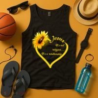 Jesus It's A Relationship Tank Top thumb 4