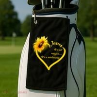 Jesus It's A Relationship Golf Towel thumb 2