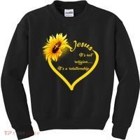 Jesus It's A Relationship Kids Sweatshirt thumb 0
