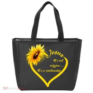Jesus It's A Relationship Tote Bag
