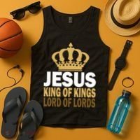 Jesus Lord Of Lords King Of Kings Tank Top thumb 4
