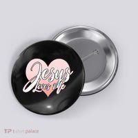 Jesus Love Me Button thumb 0