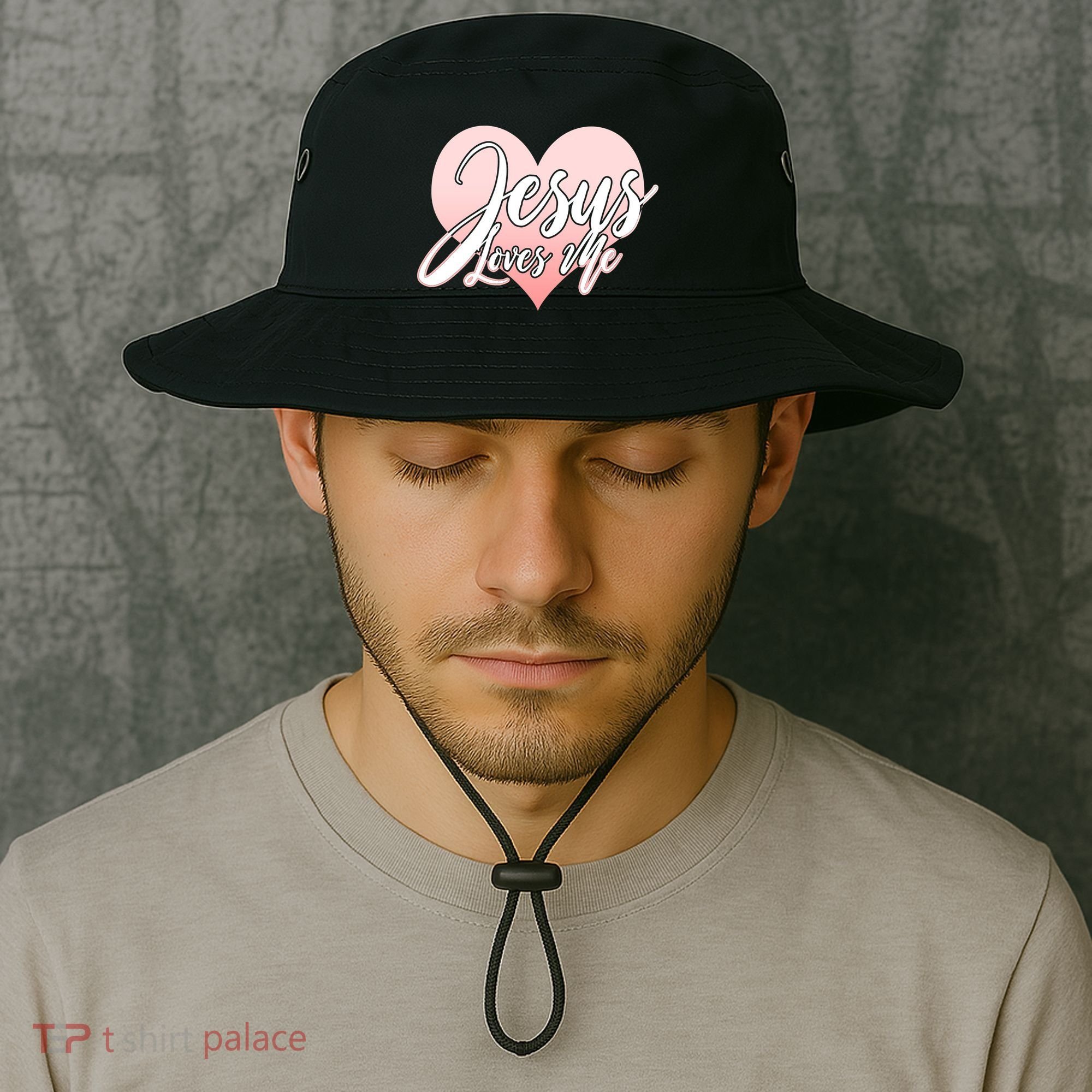 Jesus Love Me Bucket Hat