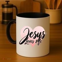 Jesus Love Me Coffee Mug thumb 4